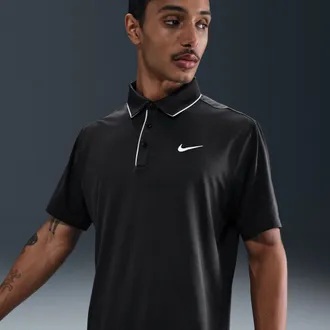 Nike Mens Tour Dri-FIT Golf Polo in Black | FZ7497-010