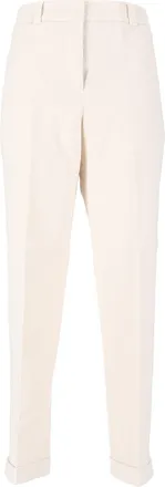 PESERICO Cropped Minimalist Tailored Cropped Pants