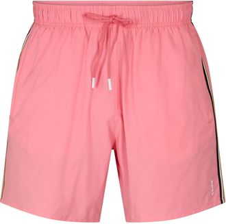 HUGO BOSS Heren Iconic Logo Zwemshort (Lichtroze)