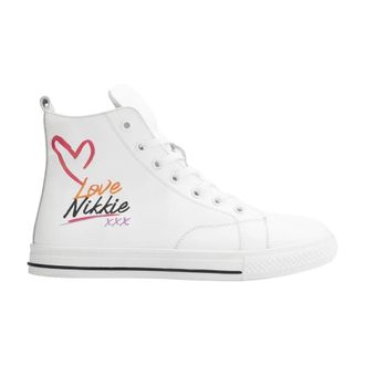 Nikkie Nikkie, Schoenen, Dames, Wit, 39 EU, Ada Sneakers Star 9-103 2204