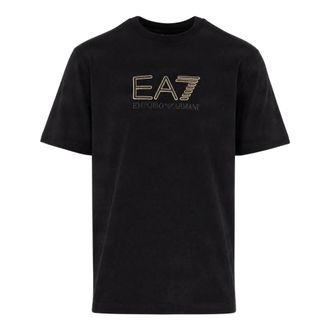 Emporio Armani Emporio Armani Ea7, Hombre, Camisetas, Negro, Talla: XL