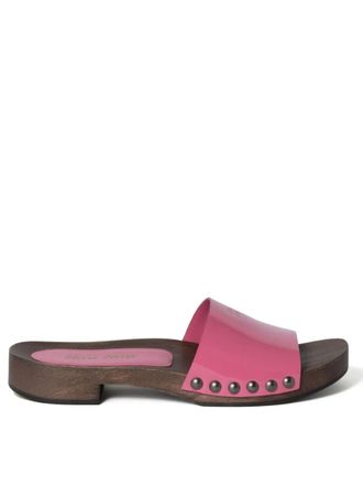 Miu Miu Patent Leather Clogs