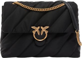 Pinko Maxi Extra Love Bag Puff In Quilted Nylon
