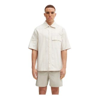Maison Kitsun&eacute; Uomo, Magliette, Beige, M, new