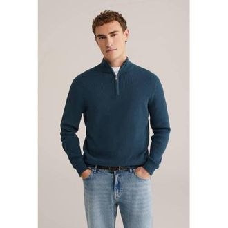 WE Fashion trui gebreid donkerblauw