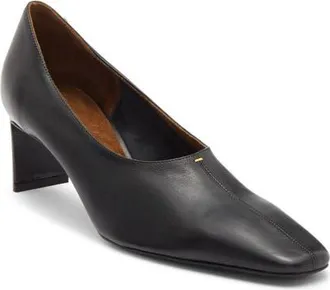 Khaite Cecilia Pump in Black at Nordstrom, Size 37.5