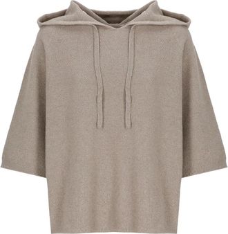 Fabiana Filippi Capa de Lana - Jackets - Mujer - Marr&oacute;n - S