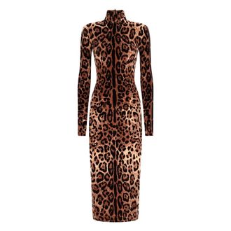 Dolce & Gabbana Dames, Jurken, Veelkleurig, Maat: XS