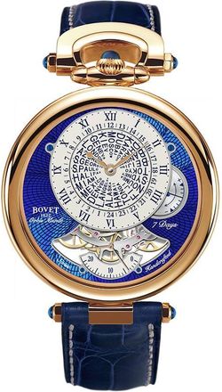 Bovet Orbis Mundi Hand Wind Mens Watch NTHU022