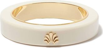 Lele Sadoughi Womens Resin Bangle In Ivory