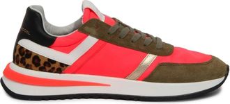 Philippe Model Tropez 2.1 Pop_Fucsia Militaire Schoenen - Dames - Sneakers - Veelkleurig - 41 EU - Schoenen