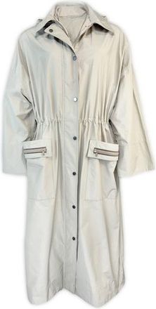 Brunello Cucinelli Light Beige Relaxed Jacket, Brand Size 42 (US Size 8)