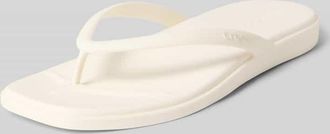 Crocs Zehentrenner mit Label-Detail Modell Miami Flip in Offwhite, Gr&ouml;&szlig;e 36/37