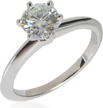Tiffany & Co. Pre-Owned Tiffany & Co. 0.84 ct Round Brilliant Diamond Engagement Ring
