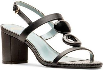 Frances Valentine Bianca Slingback Sandal in Black at Nordstrom, Size 7.5