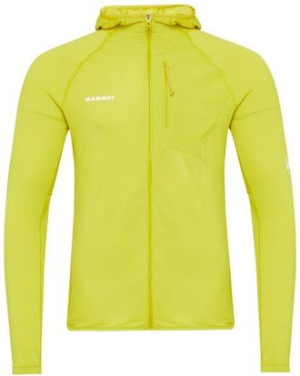 Mammut Aenergy Light ML Hooded Jacket Fleecejacke f&uuml;r Herren | gelb