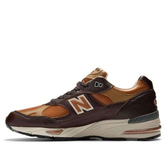 New Balance (WMNS) New Balance 991v1 Made in UK Chocolate Plum Caramel Cafe W991LB1
