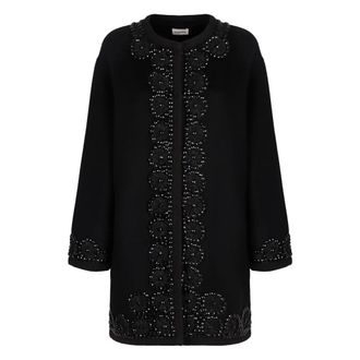 P.A.R.O.S.H. Mujer, Abrigos, Negro, Talla: M