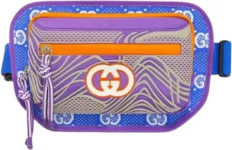 Gucci Pre-owned Belt Bags, male, Multicolor, Size: ONE SIZE Pre-owned Fanny pack