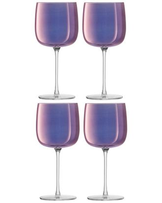 LSA International Lsa International Set Of 4 Aurora Wine Glass