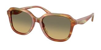 Coach HC8437U CBY87 5898L0 Womens Sunglasses Brown Size 53