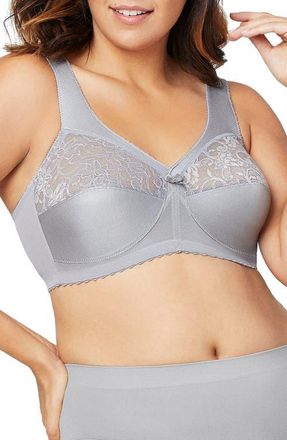 Glamorise MagicLift Original Support Bra in Grey at Nordstrom, Size 36Dd