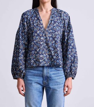 Apiece Apart Anfa Shirred Top In Gia Ditsy