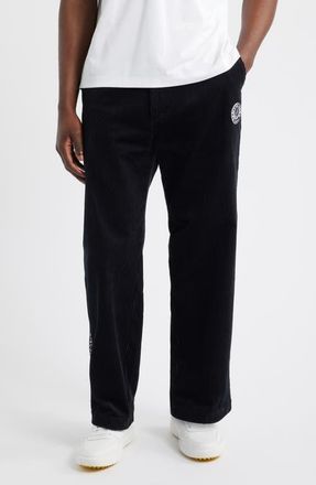 Malbon Golf Grateful Dead Corduroy Pants in Black at Nordstrom, Size 38