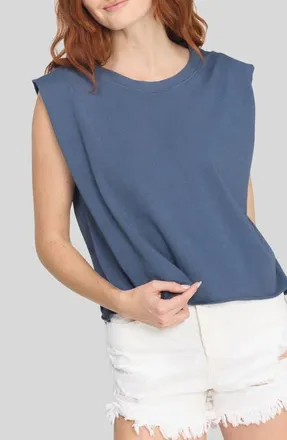 Project Social T Belzo Muscle Tank in Deep Indigo at Nordstrom, Size X-Small