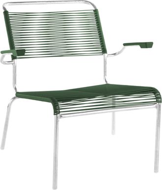 Schubiger M&ouml;bel Spaghetti-Lounger S&auml;ntis mit Armlehnen