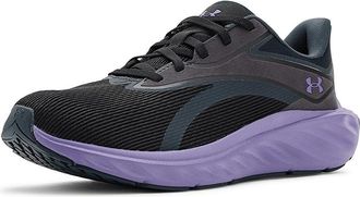 Under Armour Ascend Running Shoes Womens Shoes Black/Anthracite/Purple Luxe : 5.5 B - Medium, Synthetic