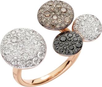 POMELLATO Ring Sabbia - Dames - Ringen - Geel - 55 MM - Accessoires