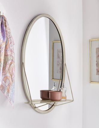 Leonique Dekospiegel Wandspiegel mit Ablage