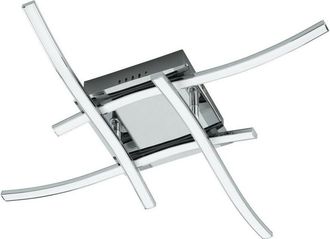 Eglo Eglo - Valmora Integrated led Semi Flush Light Chrome