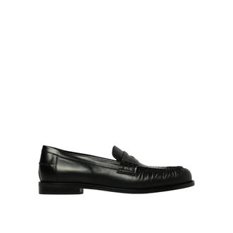 Emporio Armani Loafers, male, Black, 9 UK, Leather Loafers Slipon Casual