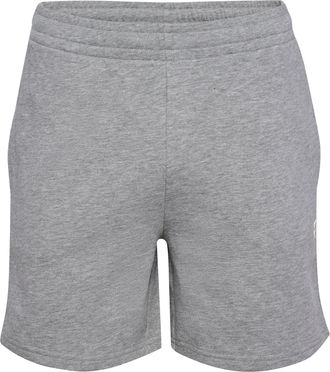 Hummel Shorts HUMMEL HMLPULSE SWEAT SHORTS, Damen, Gr. XXL (44), N-Gr, grau melange, Obermaterial: 51% Baumwolle, 40% Polyester, 9% Viskose, Hosen Shorts