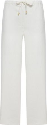 Max Mara LINEN MAT TROUSERS - Smaxmara - Woman