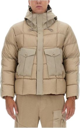 Ten c Tempest Combo Down Jacket - Heren - Winterjassen - Grijs - M - Jassen