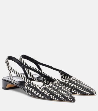 Gabriela Hearst Perro woven leather pumps