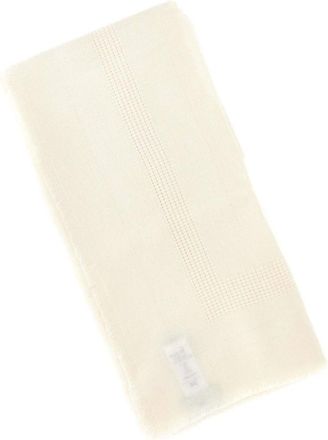 Elisabetta Franchi Accessoires, Dames, Wit, ONE Size, Wol, Monogram Sjaal