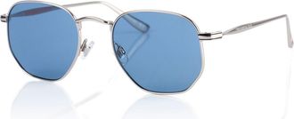 Superdry SDS STUDIOSCREW 002 Mens Sunglasses Silver Size 51