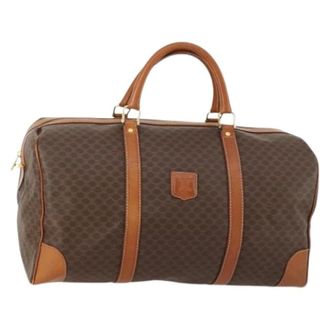 Celine Pre-owned Vintage duffle bag - unisex - Celine Vintage - Vintage Weekend Bags - Brown - ONE SIZE - Pre-owned