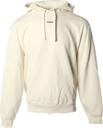 HUGO BOSS Hombre, Sudaderas, Beige, Talla: S