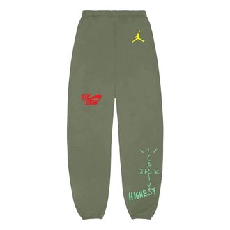 Travis Scott Cactus Jack x Jordan Highest Sweatpant Olive TC-302