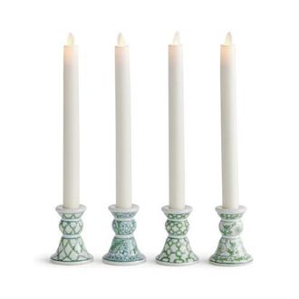 Napa Home & Garden Imperial Mini Taper Candle Holders Set of 4 in Green at Nordstrom