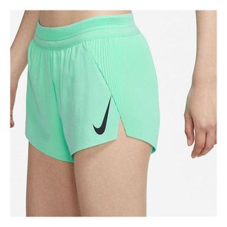 Nike (WMNS) Nike Aero Swift Side Forked Gym Running Sports Shorts Mint Green CZ9399-342