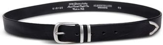 Alberto Luti leather belt - Black