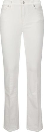 7 For All Mankind Cloud White Bootcut Jeans
