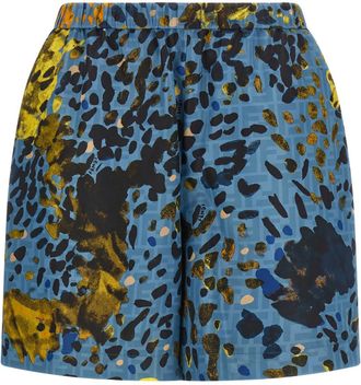 Fendi Blue Falena shorts