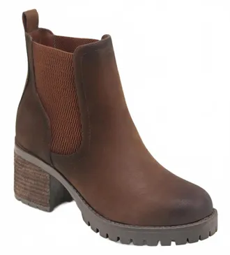 Mia Womens Jonna Pull On Boot In Cognac